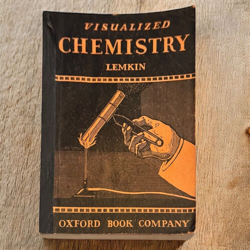 1947 Visualized Chemistry Including Nuclear Fission & Atomic Energy LEMKIN VNTG